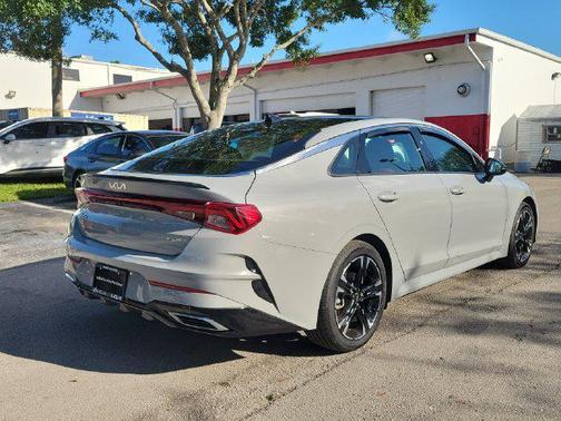 Gray 2024 Kia K5 GT-Line