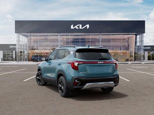 Blue 2026 Kia Seltos EX