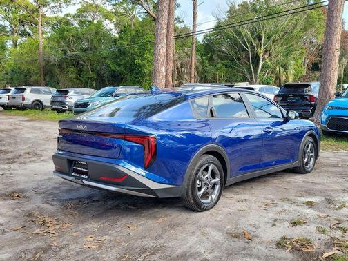 Deep Sea Blue 2025 Kia K4 LXS