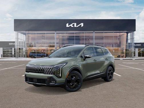 Jungle Green 2026 Kia Sportage Plug-In Hybrid X-Line Prestige