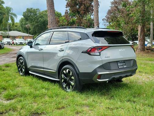 Gray 2023 Kia Sportage X-Line