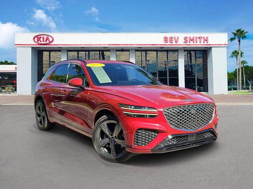 Red 2023 Genesis GV70 2.5T AWD