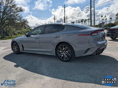 Ceramic White 2023 Kia Stinger GT-Line