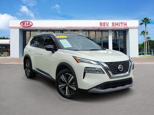 Pearl White 2021 Nissan Rogue SL