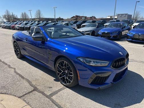 Marina Bay Blue Metallic 2023 BMW M8 Competition