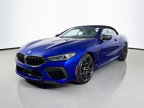 Marina Bay Blue Metallic 2023 BMW M8 Competition