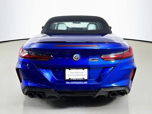 Marina Bay Blue Metallic 2023 BMW M8 Competition