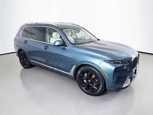Blue Ridge Mountain Metallic 2024 BMW X7 xDrive40i