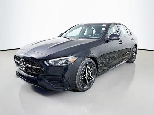 Black 2024 Mercedes-Benz C-Class C 300 4MATIC
