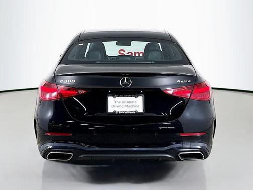 Black 2024 Mercedes-Benz C-Class C 300 4MATIC
