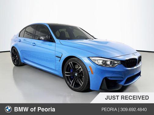 Yas Marina Blue Metallic 2017 BMW M3 Base