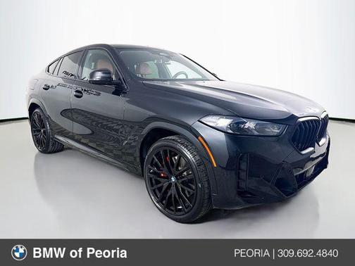 Black Sapphire Metallic 2024 BMW X6 xDrive40i