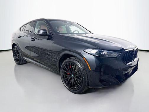 Black Sapphire Metallic 2024 BMW X6 xDrive40i