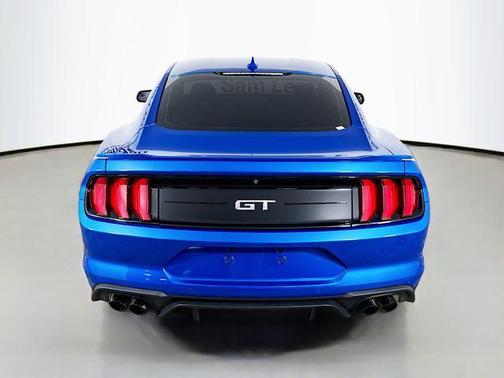 Blue 2020 Ford Mustang GT Premium