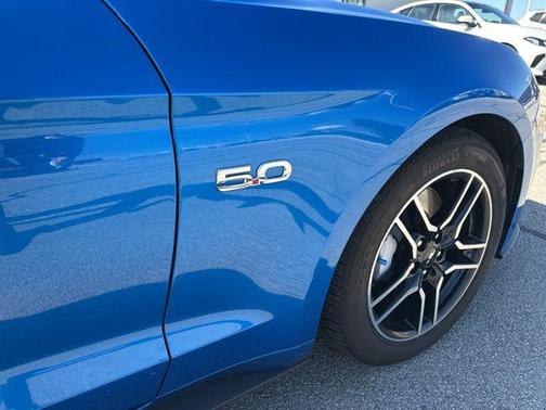 Blue 2020 Ford Mustang GT Premium