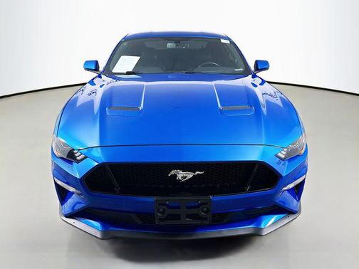 Blue 2020 Ford Mustang GT Premium
