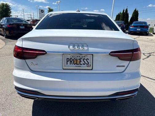 Glacier White Metallic 2020 Audi A4 45 Premium