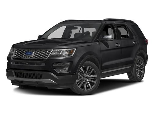 Shadow Black 2016 Ford Explorer Platinum