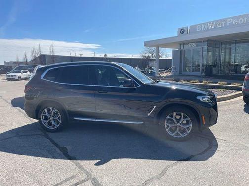 Black Sapphire Metallic 2022 BMW X3 xDrive30i
