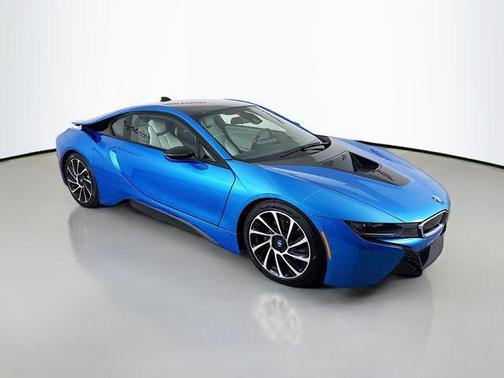 Blue Metallic 2014 BMW i8 Base
