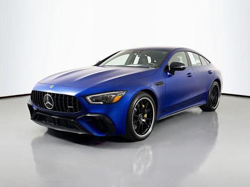 Blue 2023 Mercedes-Benz AMG GT 63 4-Door