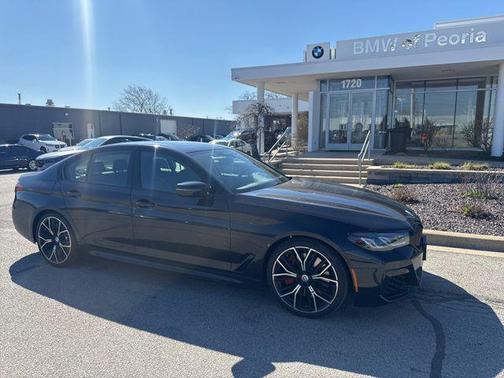 Carbon Black Metallic 2023 BMW M550 i Xdrive