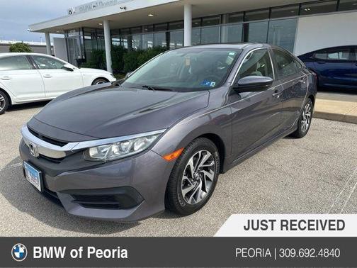 Modern Steel Metallic 2016 Honda Civic EX