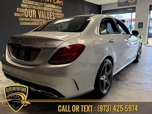 Diamond Silver Metallic 2016 Mercedes-Benz C-Class C 300 4MATIC Sport