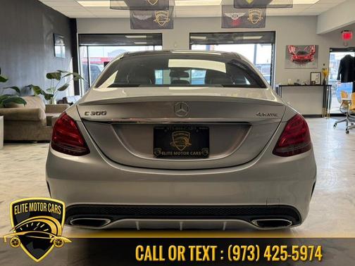 Diamond Silver Metallic 2016 Mercedes-Benz C-Class C 300 4MATIC Sport