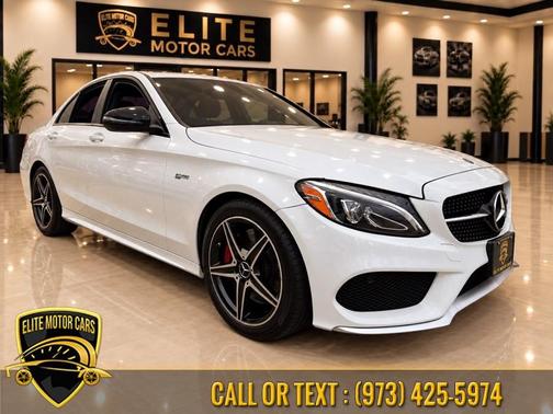 Polar White 2018 Mercedes-Benz AMG C 43 4MATIC