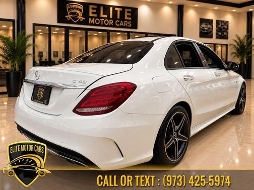 Polar White 2018 Mercedes-Benz AMG C 43 4MATIC