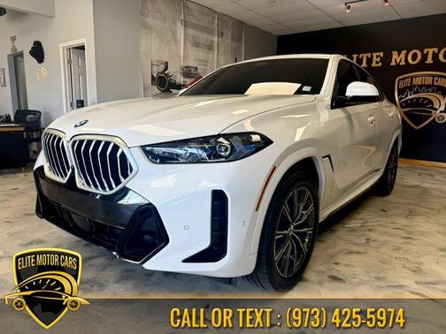 Alpine White 2025 BMW X6 xDrive40i