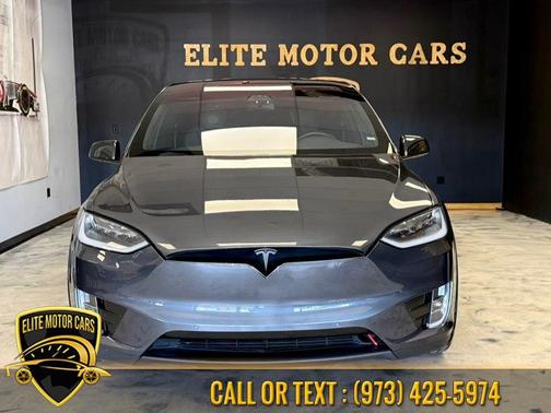 Midnight Silver Metallic 2017 Tesla Model X 100D