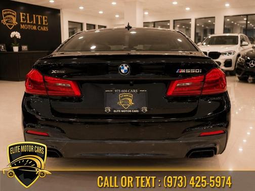 Black Sapphire Metallic 2019 BMW M550 i Xdrive