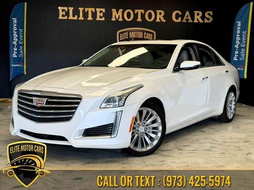 Crystal White Tricoat 2018 Cadillac CTS 3.6L Luxury