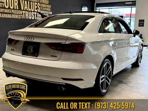 Glacier White Metallic 2019 Audi A3 Premium