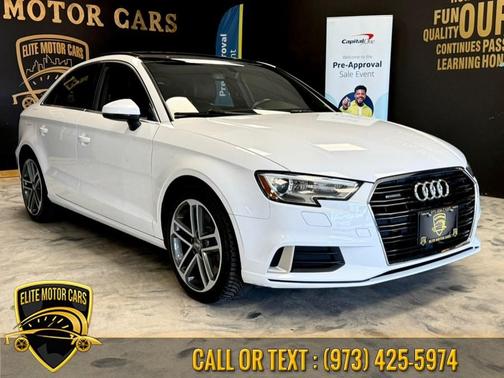 Glacier White Metallic 2019 Audi A3 Premium