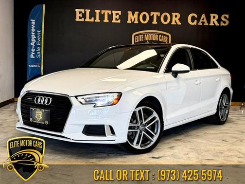 Glacier White Metallic 2019 Audi A3 Premium