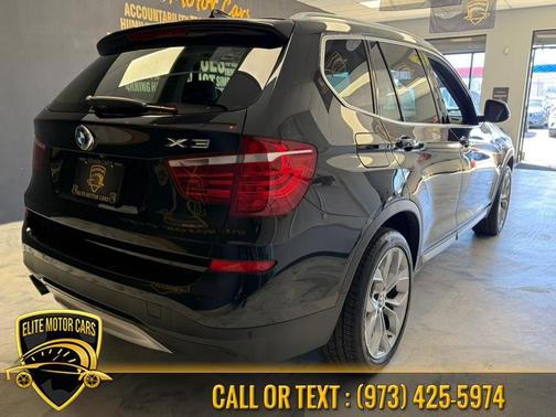 Black Sapphire Metallic 2017 BMW X3 xDrive28i