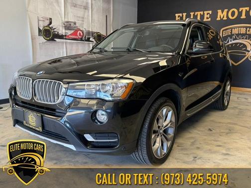 Black Sapphire Metallic 2017 BMW X3 xDrive28i