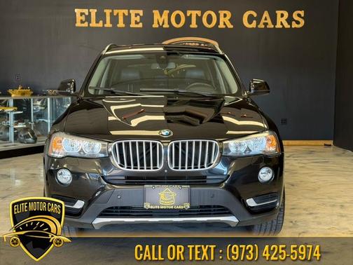 Black Sapphire Metallic 2017 BMW X3 xDrive28i
