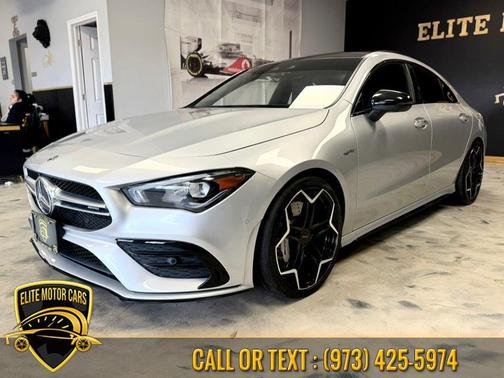 Iridium Silver Metallic 2021 Mercedes-Benz AMG CLA 35 4MATIC