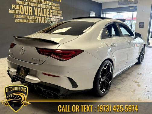 Iridium Silver Metallic 2021 Mercedes-Benz AMG CLA 35 4MATIC