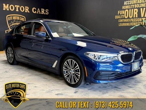 Bluestone Metallic 2019 BMW 530 xDrive