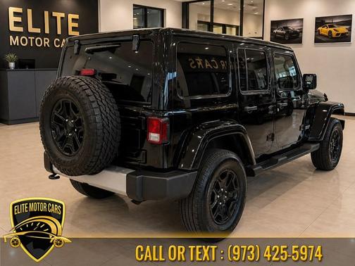 Black Clearcoat 2013 Jeep Wrangler Unlimited Sahara