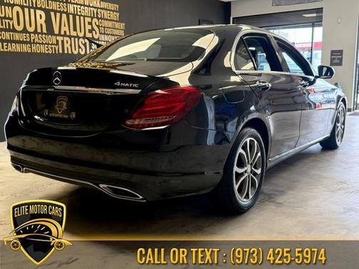 Black 2017 Mercedes-Benz C-Class C 300 4MATIC Luxury