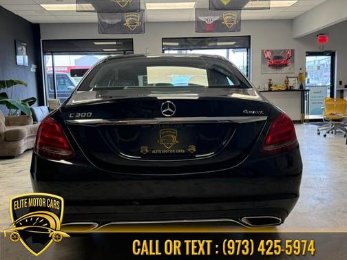 Black 2017 Mercedes-Benz C-Class C 300 4MATIC Luxury