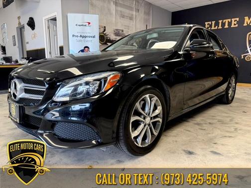 Black 2017 Mercedes-Benz C-Class C 300 4MATIC Luxury