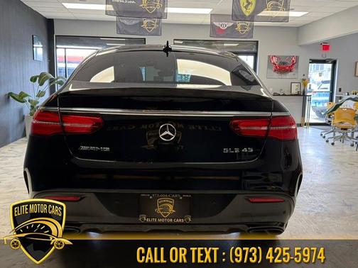 Black 2018 Mercedes-Benz AMG GLE 43 Coupe 4MATIC