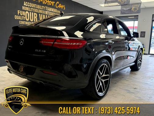 Black 2018 Mercedes-Benz AMG GLE 43 Coupe 4MATIC